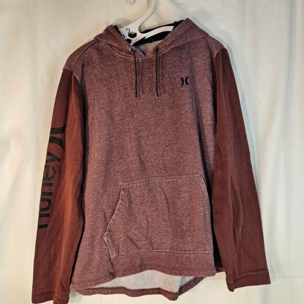 Hurley Men's Maroon pull over Jacket Casual Outerwear‎ Skateboard Surf Style